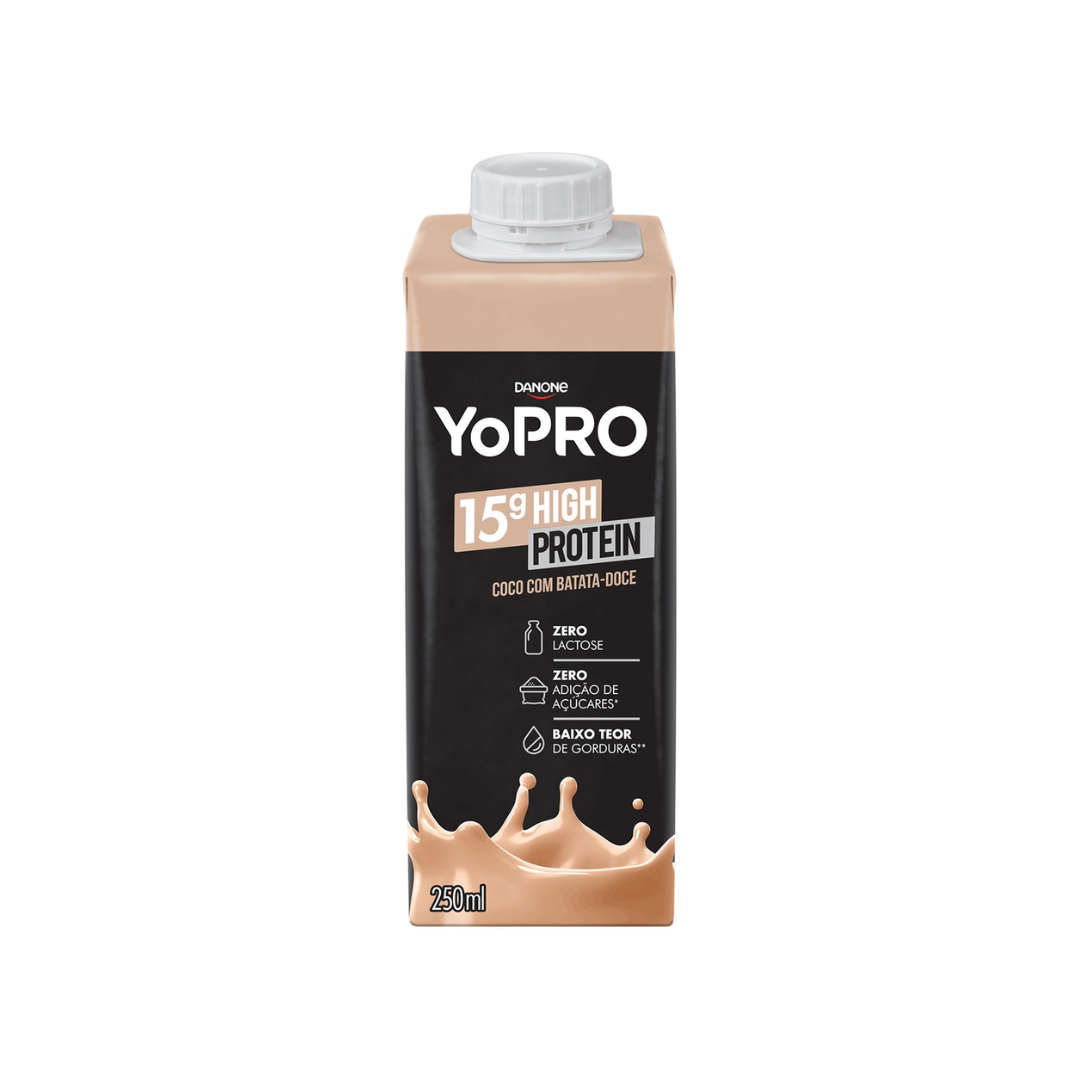 Yopro Milky Drink Uht Coconut With Potatoes Danone 250 Ml